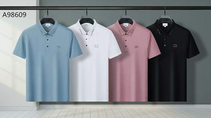 Picture of Burberry Polo Shirts Short _SKUBurberryM-3XL25wx1629169